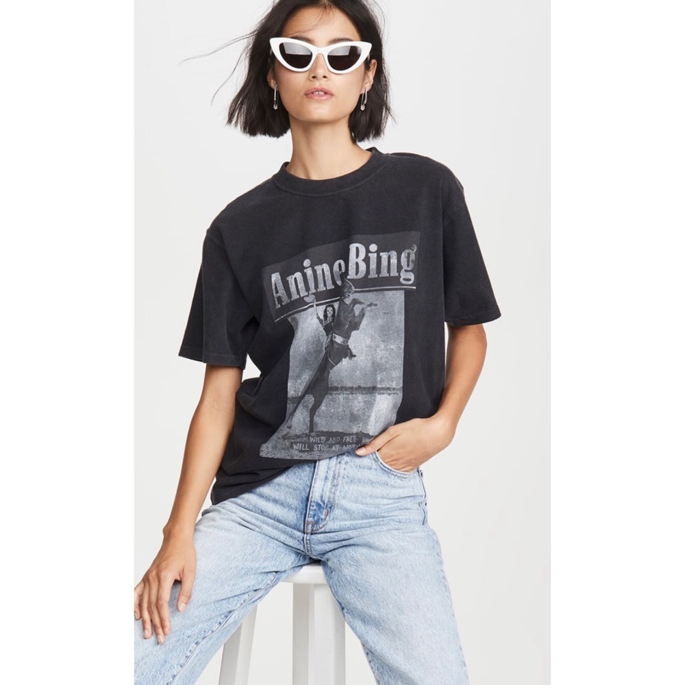 Anine Bing Lili Wild and Free Tee - Small